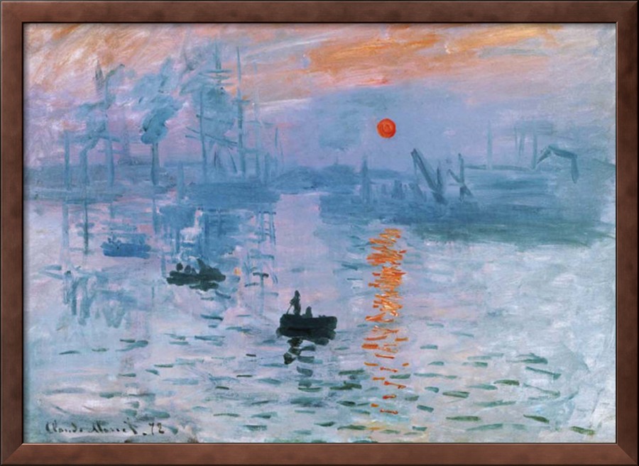 Impression Soleil Levant - Claude Monet Paintings